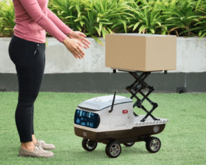 Sidewalk Robots in Urban Delivery