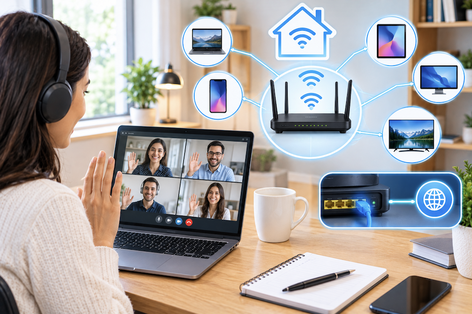 How to Set Up a Home Office Network for Video Calls