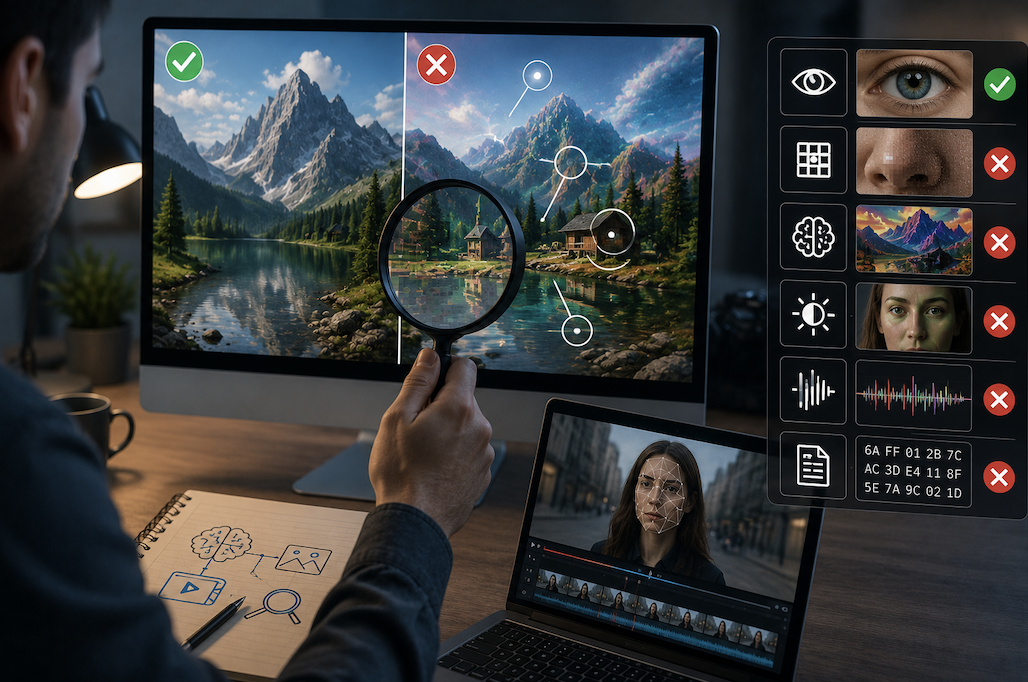 How to Spot an AI-Generated Image or Video