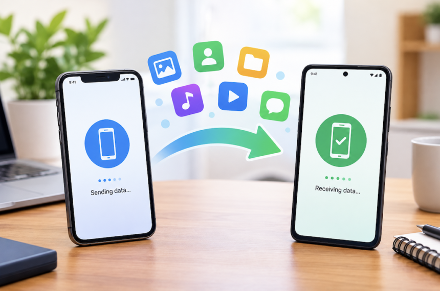 How to Transfer Data to a New Phone Safely