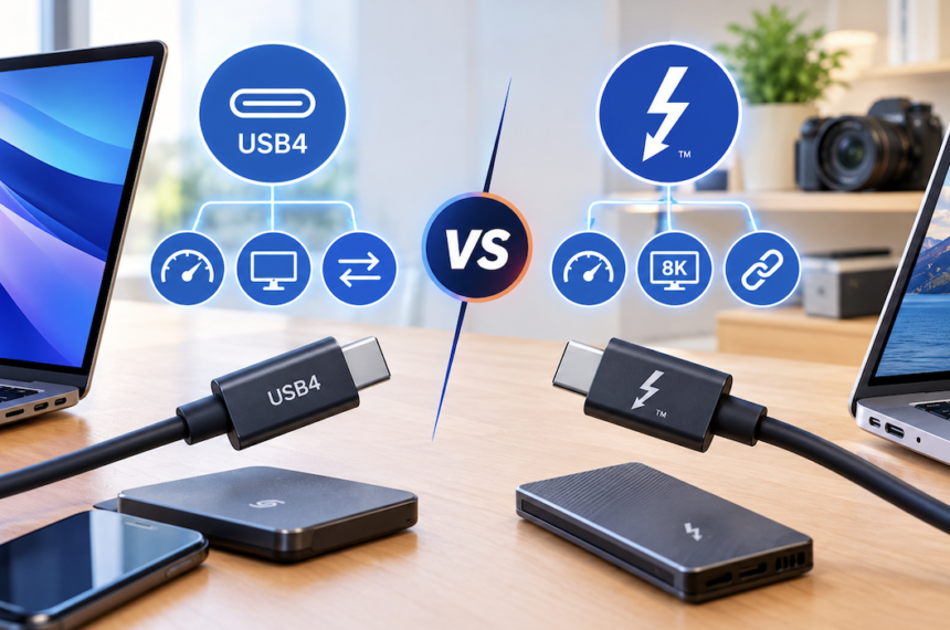 USB4 vs Thunderbolt Key Differences Explained