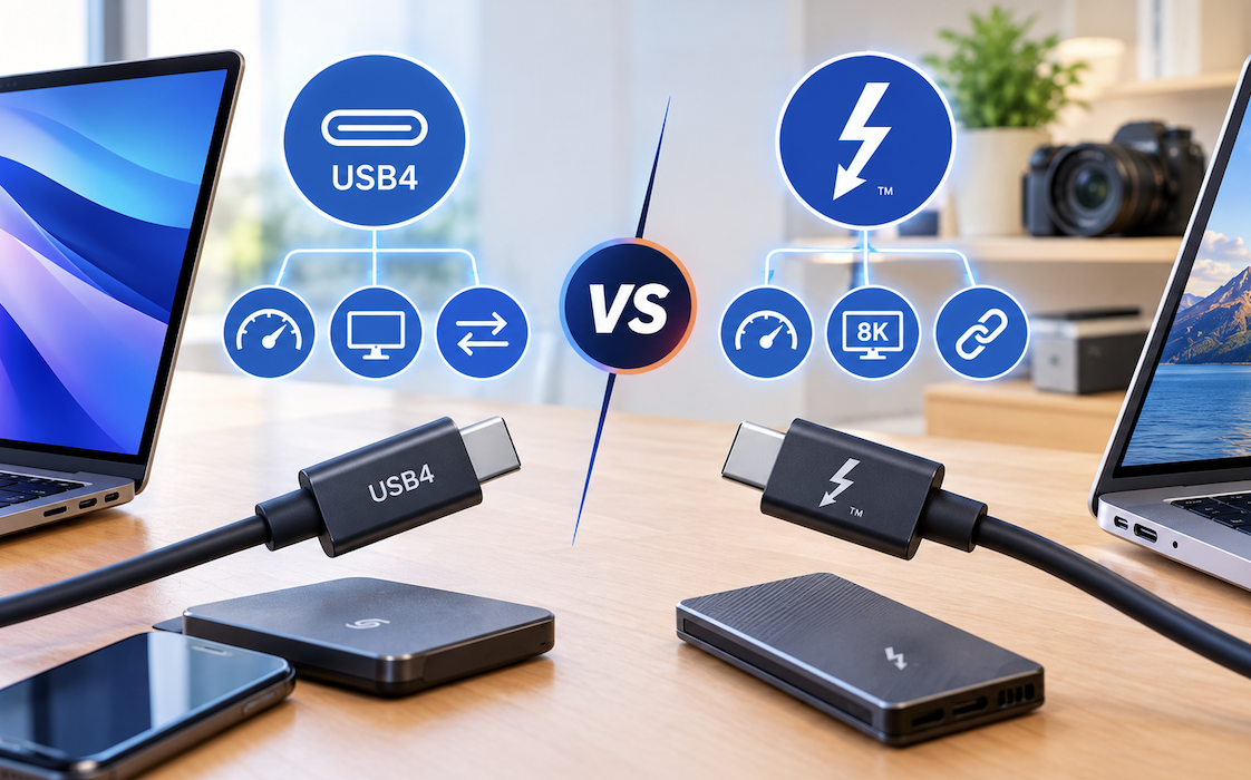 USB4 vs Thunderbolt Key Differences Explained