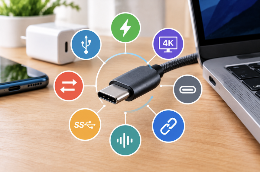Understanding USB-C What All the Symbols Mean