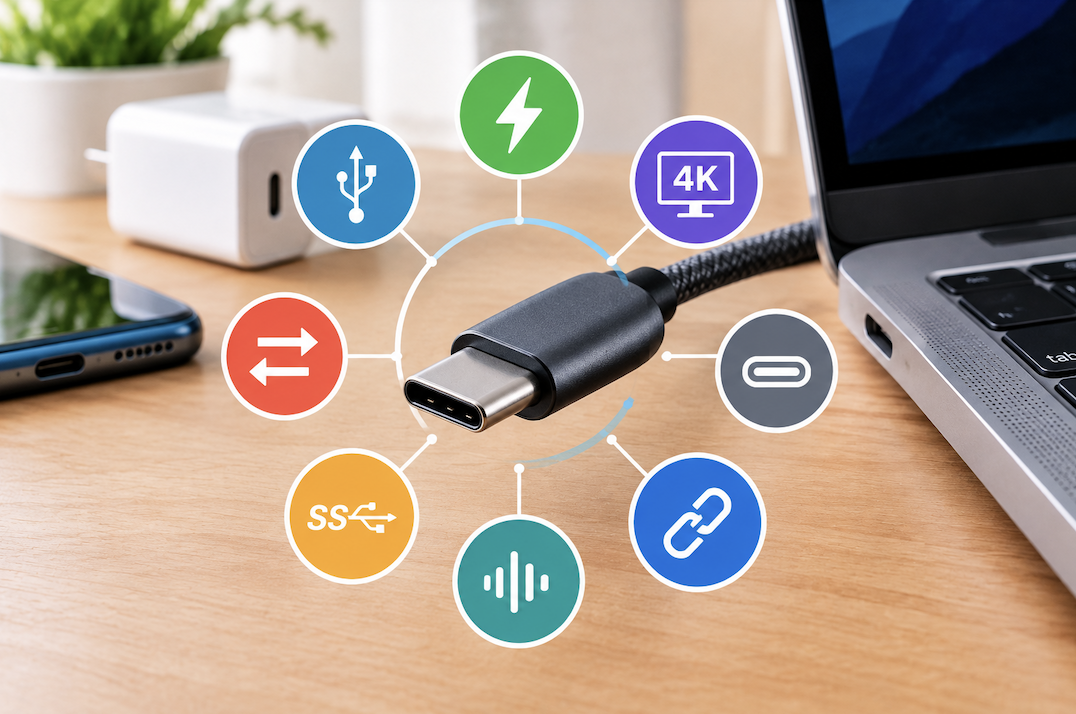 Understanding USB-C What All the Symbols Mean